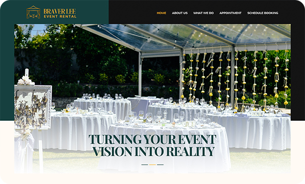 Website design